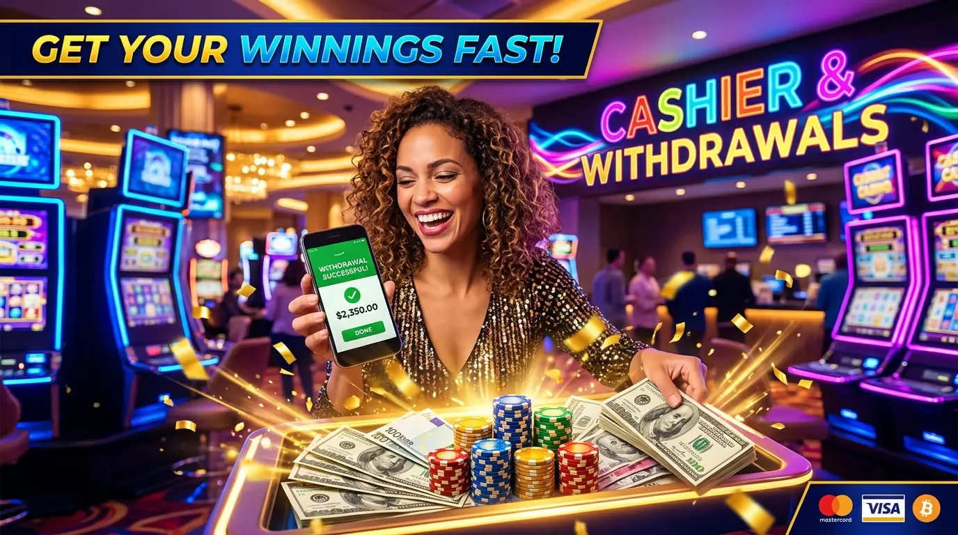 Spin casino uttak